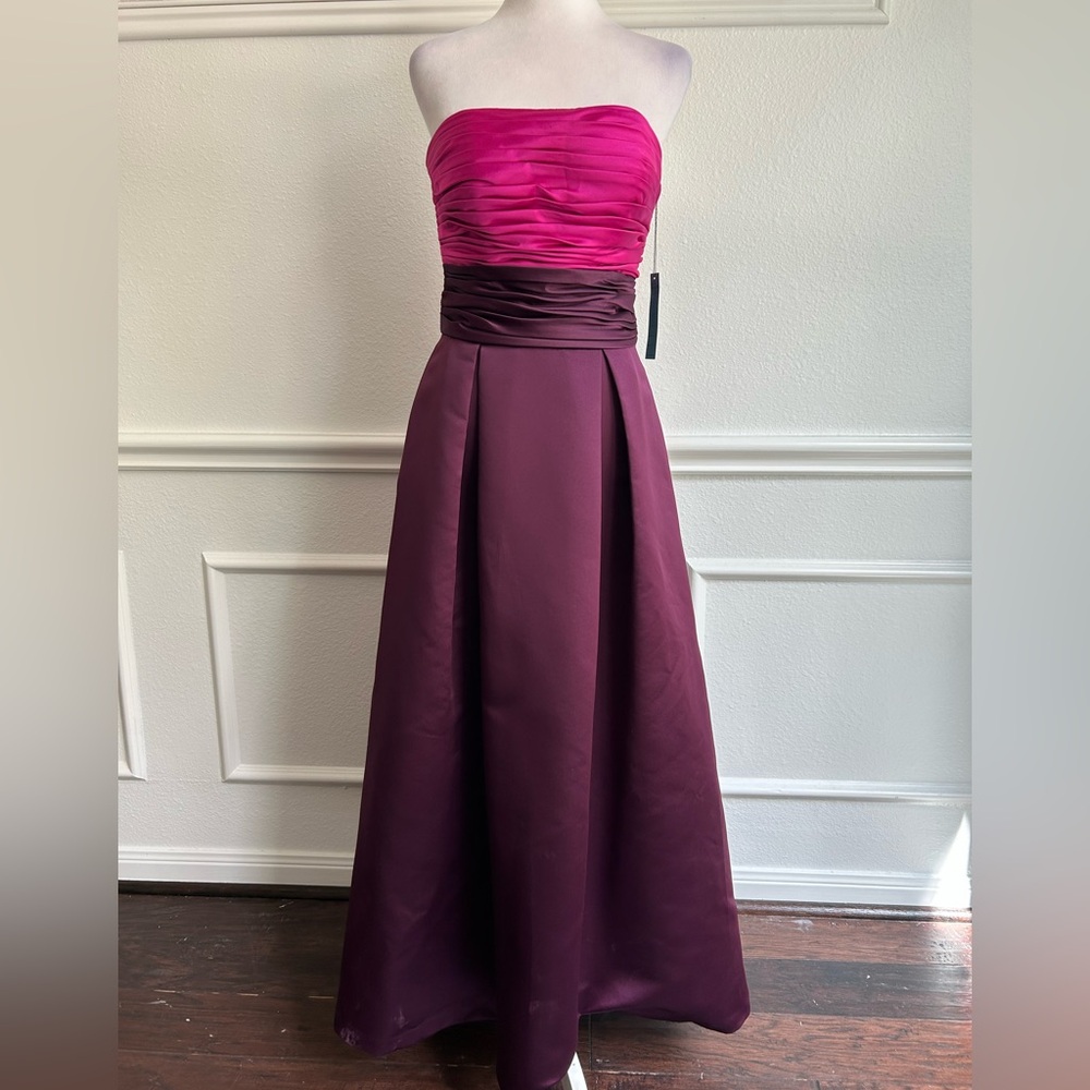 NWT Camille la Vie Maxi Formal dress Wedding Guest Gown, Size 4, NWT